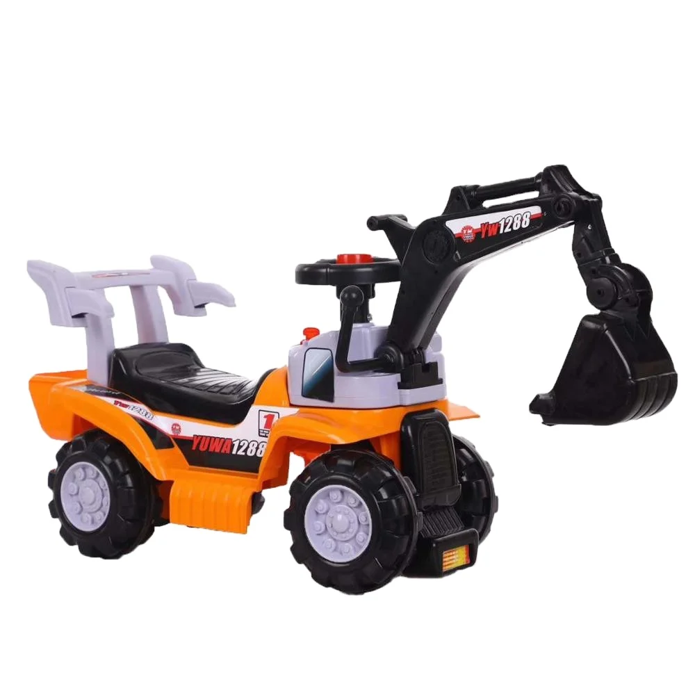  Детский Электрический экскаватор может сидеть или ездить на игрушечном крючке инженерный автомобиль детский игрушечный