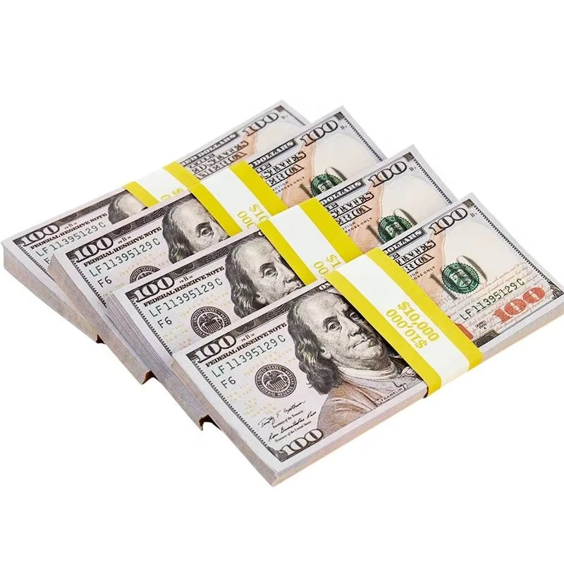 Custom $100 Bank Ancestor Currency Notes Movie Prop British Party Game