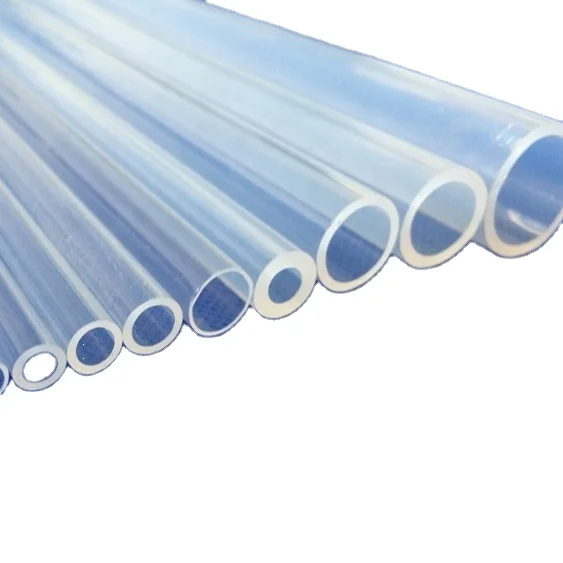 DKT Corrosion Resistance 3.96 mm*6.35 mm Plastic FEP Tubing For  High Purity Reagent Delivery Tube
