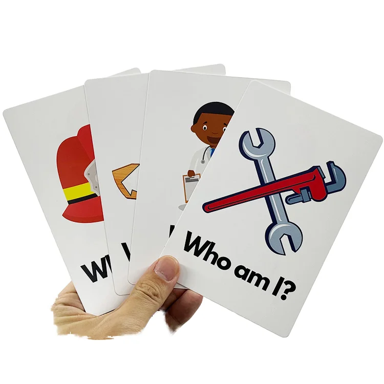 Custom Newborn Montessori Educational Flash cards/Cognitive Cards High Contrast Baby Alphabet Math Flash Card Game