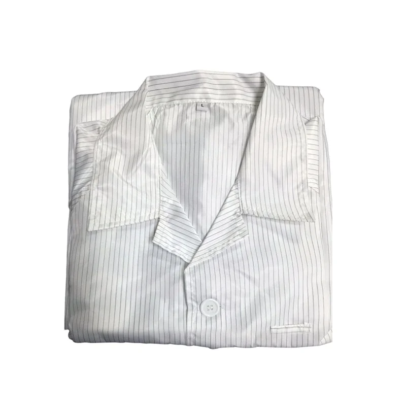 LN-1560101 конкурентоспособная цена ESD одежда антистатической одежды пальто для чистых помещений сорочка, пляжное платье, платье