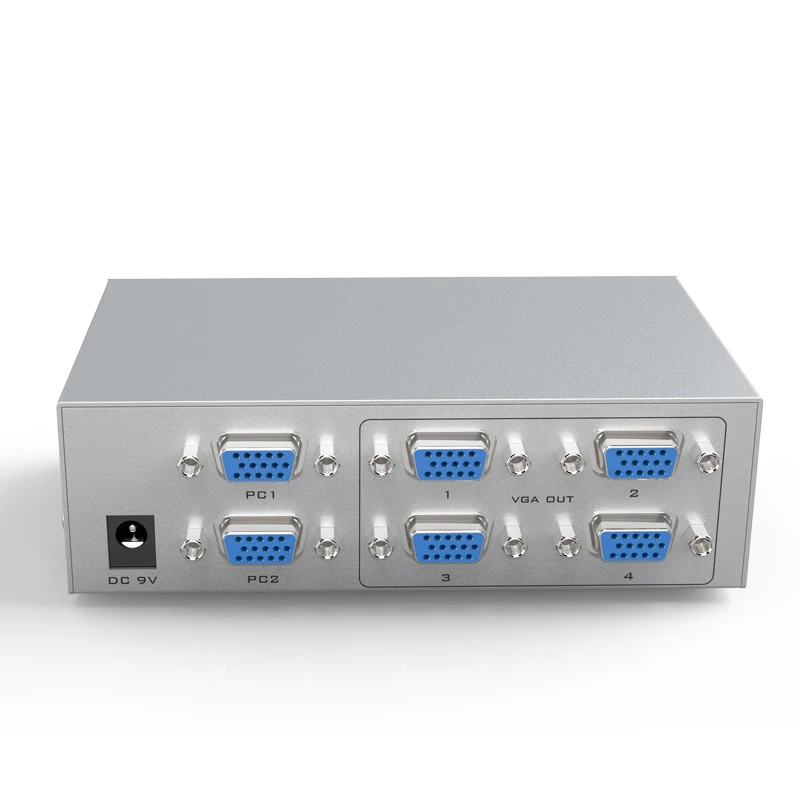 Factory wholesale vga splitter switch 2 input 4 output
