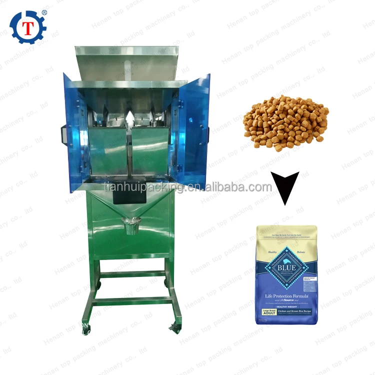 Vertical bucket garlic dumplings fish frozen food snack packing machine