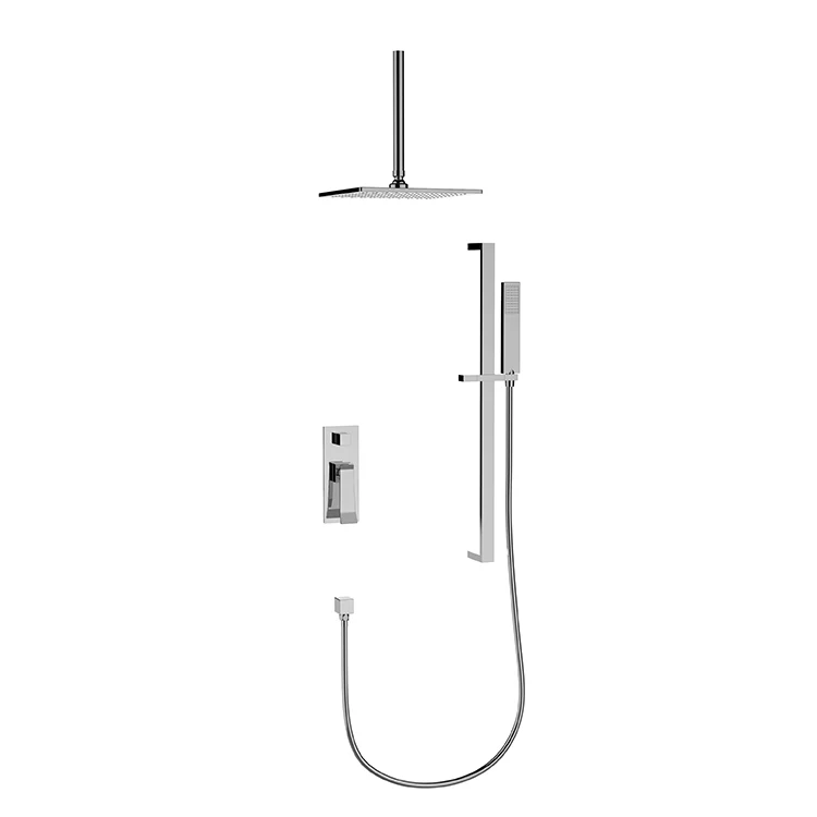 Shower faucet shower set wall mounted high-pressure shower mixer