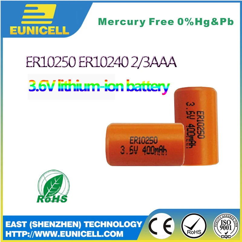 High Energy ER10450 3.6V Lithium Battery