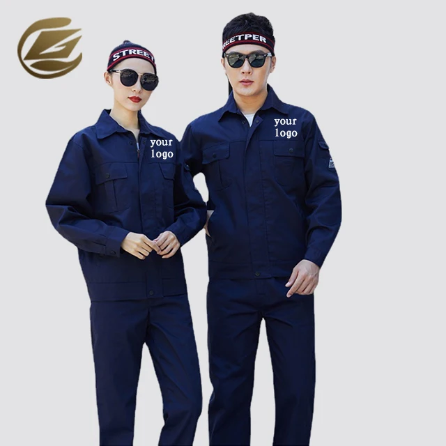 gas station Uniform workwear anti-static Overalls industrial work clothes clothing  constructal coat for men and women