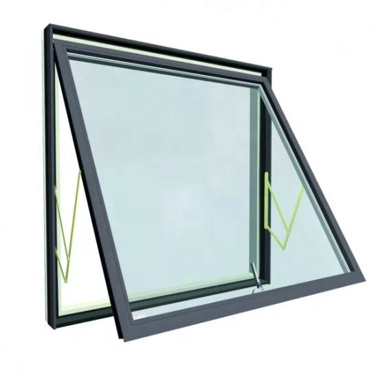 Australia standard AS2047 Germany chain winder awning window vertical opening double glazed window