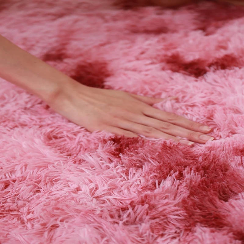 Wholesale China Big Size Soft Plain Floor Shaggy Rug Carpet For Living