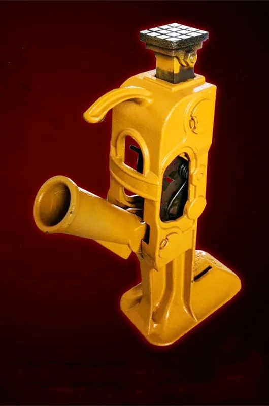 Factory Supply Single Tube Fast Fall Railway Track Road Lifter Rack Type Hydraulic Road Lifter Jack