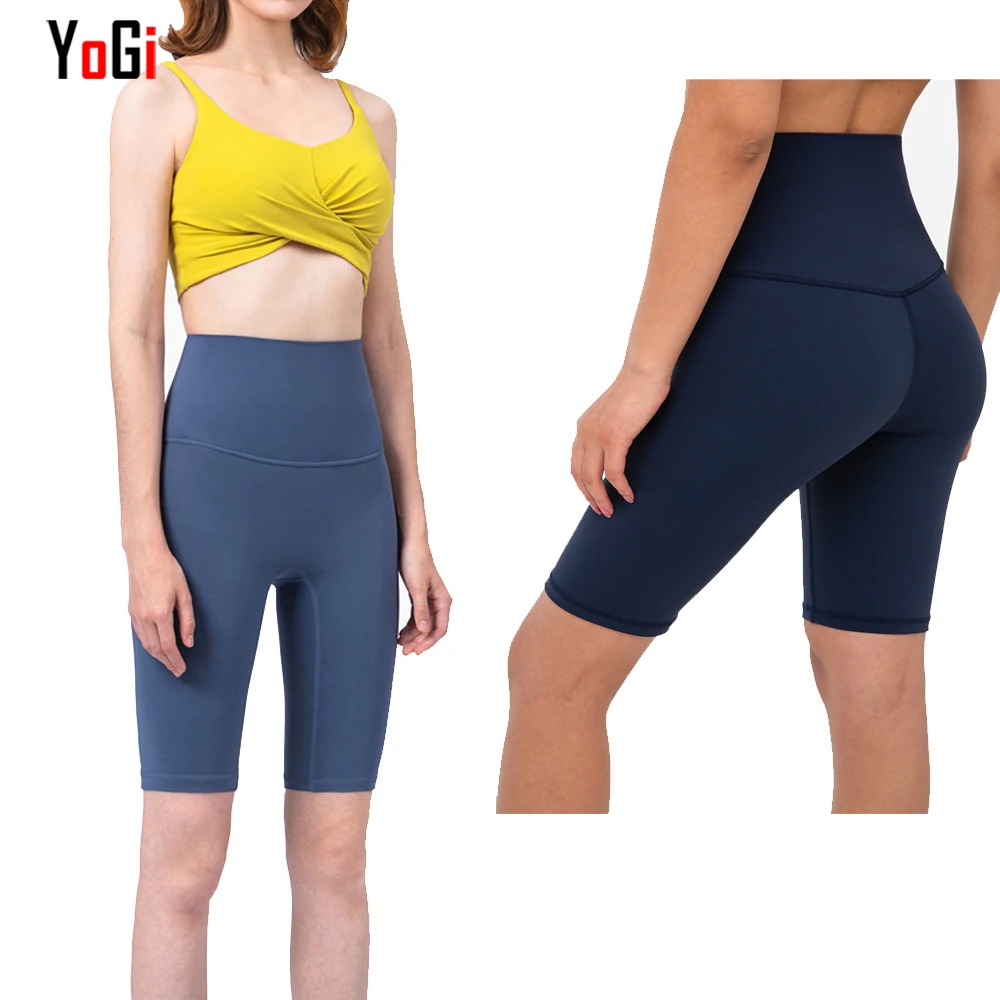 43 Colors Women Youth Girls Customise High Waist Five Point Tight Pants Leggings Runner Biker Yoga xxx xxx Running Sports Shorts
