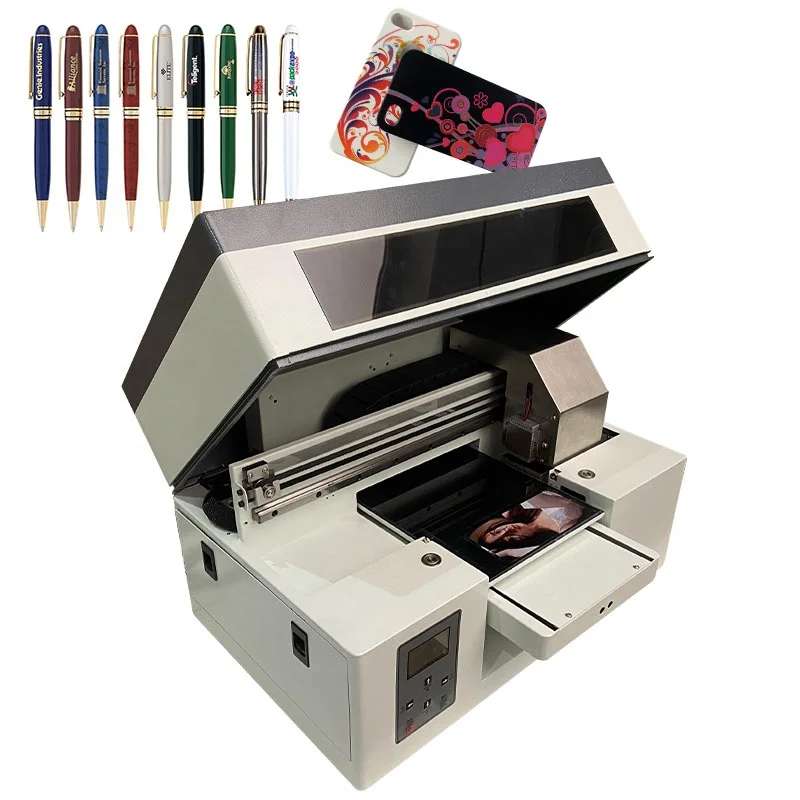 Fninkjet Smart UV Printer A4 Digital Flatbed UV Printer A3 A2 A1 Size for All Objects