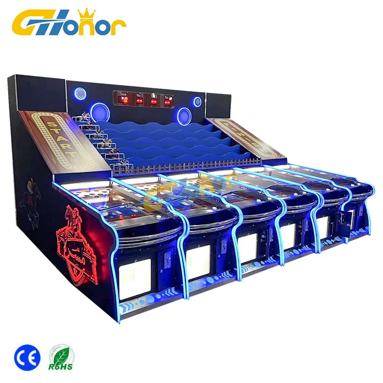 Game Center 6 Players Indoor Popular  Coin operated machine Horse racing game Carnival machine