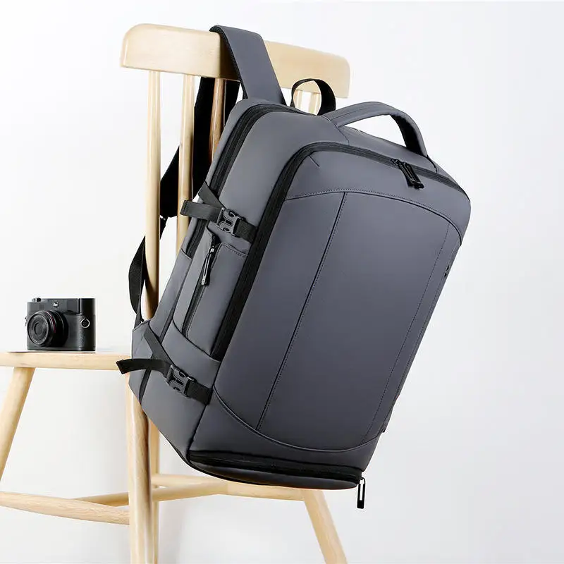 Travelling Back Pack Manufacturers China for Men School Bags 2024 Outdoor Activities Black Backpack with Good Service