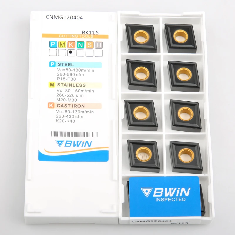 Cnmg120408 Mm5 Wsm30S Cnmg120404 T515 Yg-1 Cnmg 120404-Ha 120404 Tk 120408 Turning Blade Carbide Tool From China