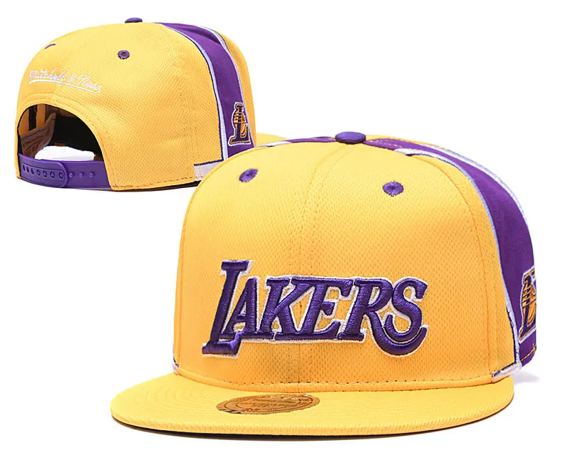 2022 Hot Sale Laker Embroidered Basketball C-aps Mens Adjustable Snapback C-aps 93 Style Fashion Sports Hats