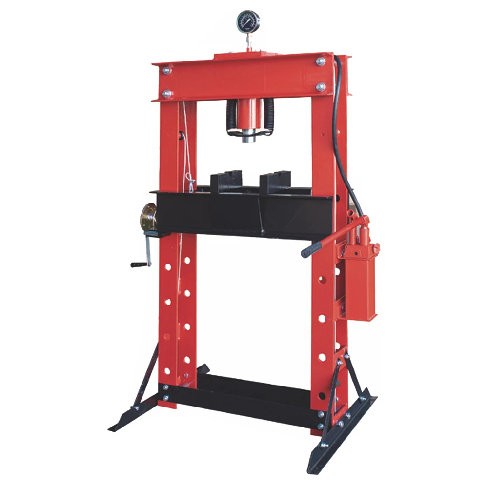 Od-hoffwin 50 ton Manual Hydraulic Shop Press with Gauge