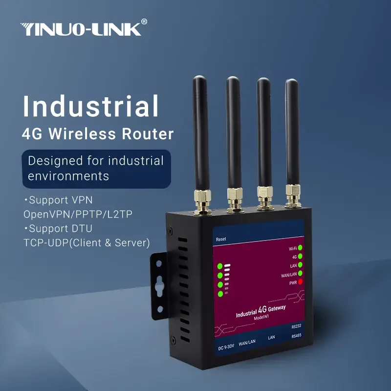 Yinuo-Link Mini size 300M 4G industrial router For IOT/M2M/Gateway