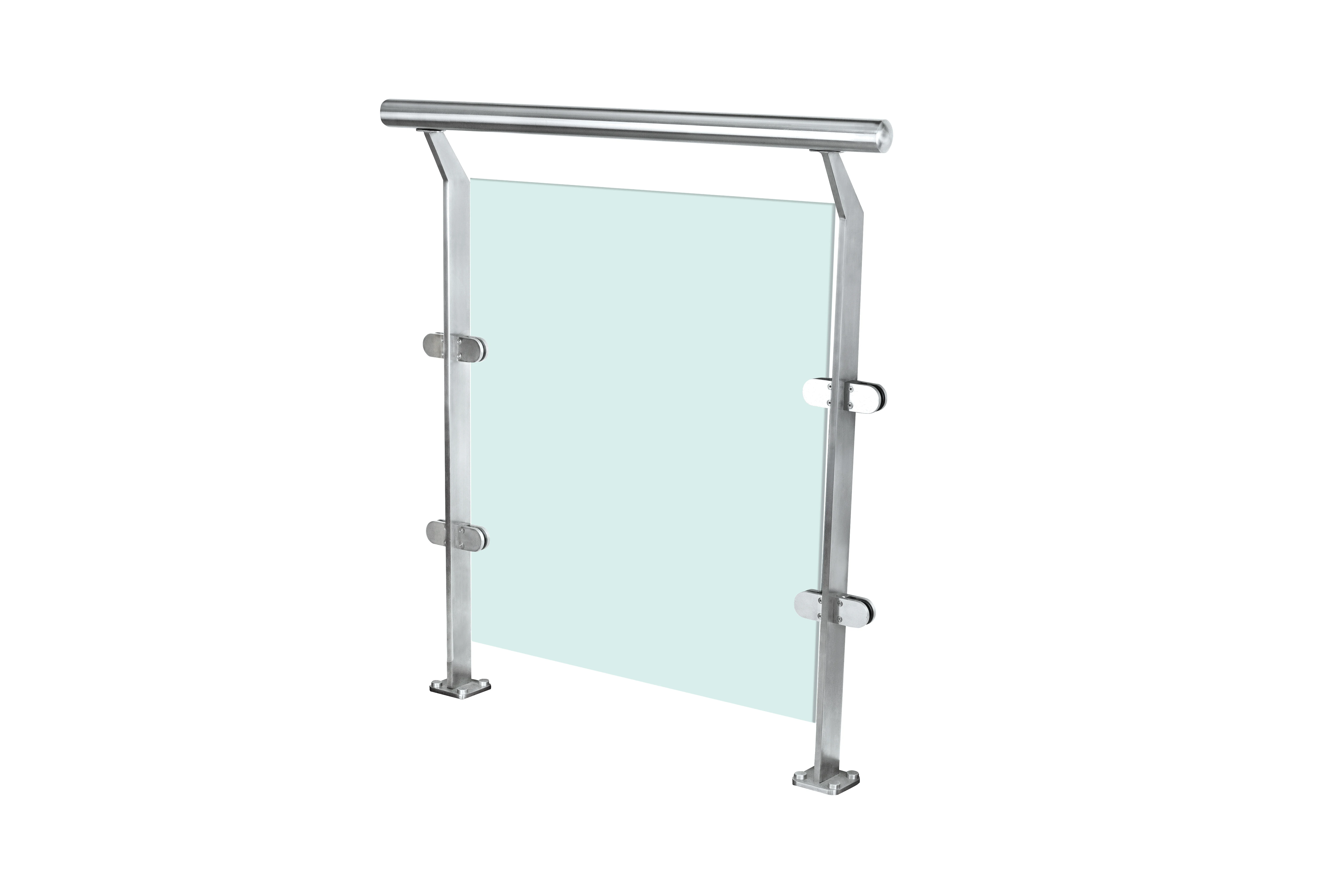 China Great Manufacturer Stairs/Balcony/Platforms Stainless Steel Glass Railing