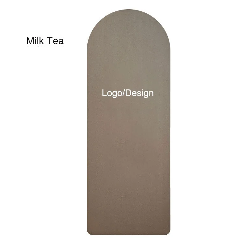 Sansd eco friendly Yoga mat Capsule Curve Arch Oval Pill Shape Matt PU Bridge Double Ended Arched Yoga Mat