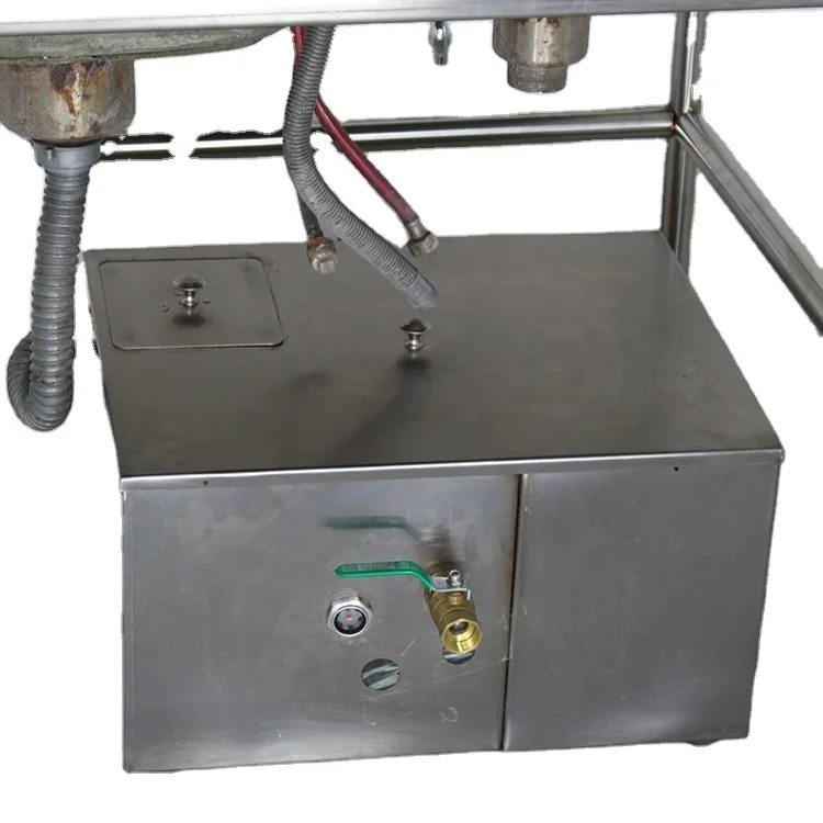 Автоматическая переносная смазочная ловушка из нержавеющей стали для кухонных сточных вод