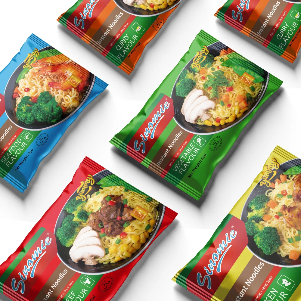 [SINOMIE] Wholesale Low Price Private Label HALAL Indomi yum yum 65g Instant Noodle