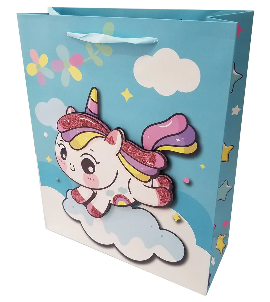 creative lovely kids birthday shopper gift paper bag