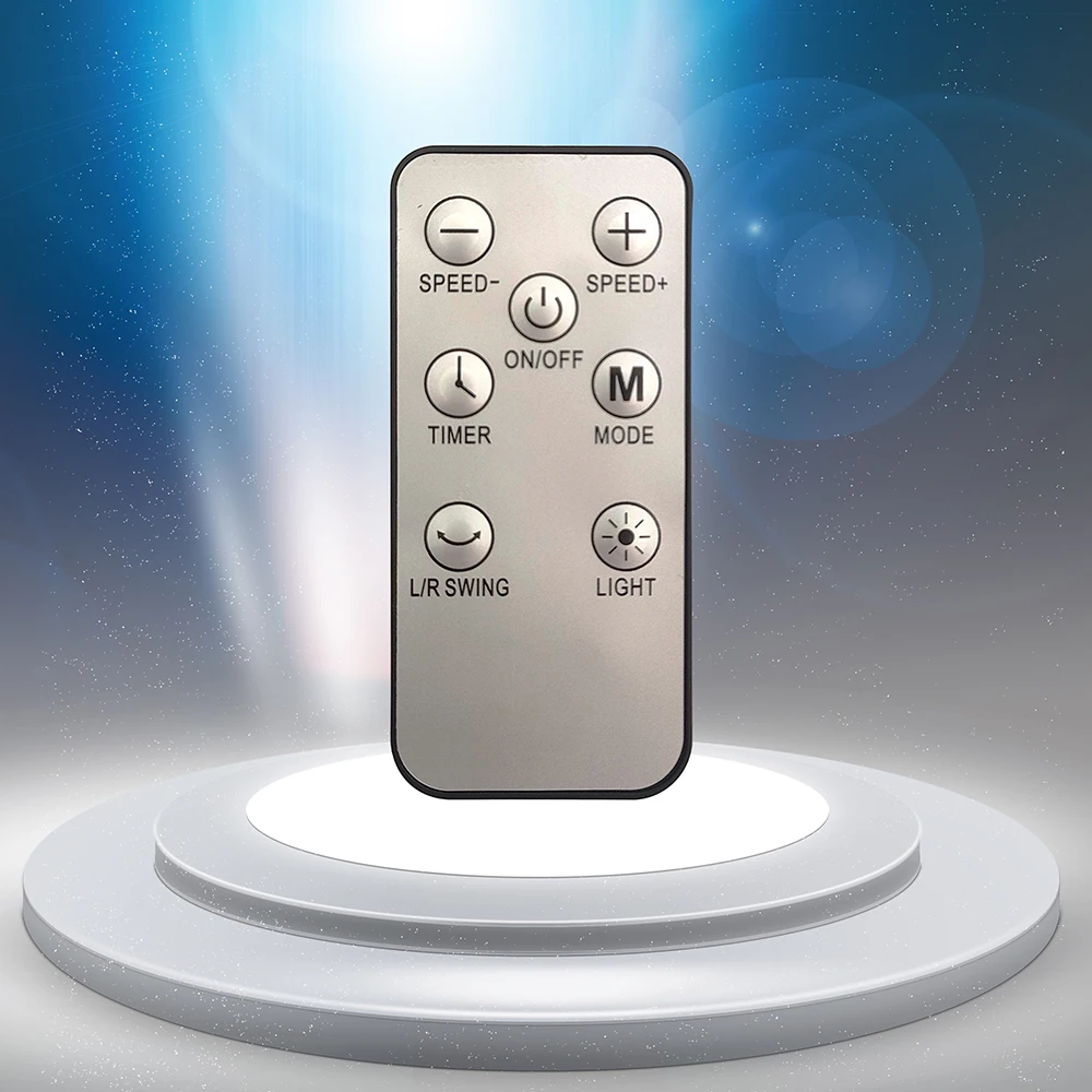 YL-FS518 16-Inch Solar Powered LED Rechargeable Stand Fan High Wind Speed Direct Factory Supply AC DC Rechargeable Fan