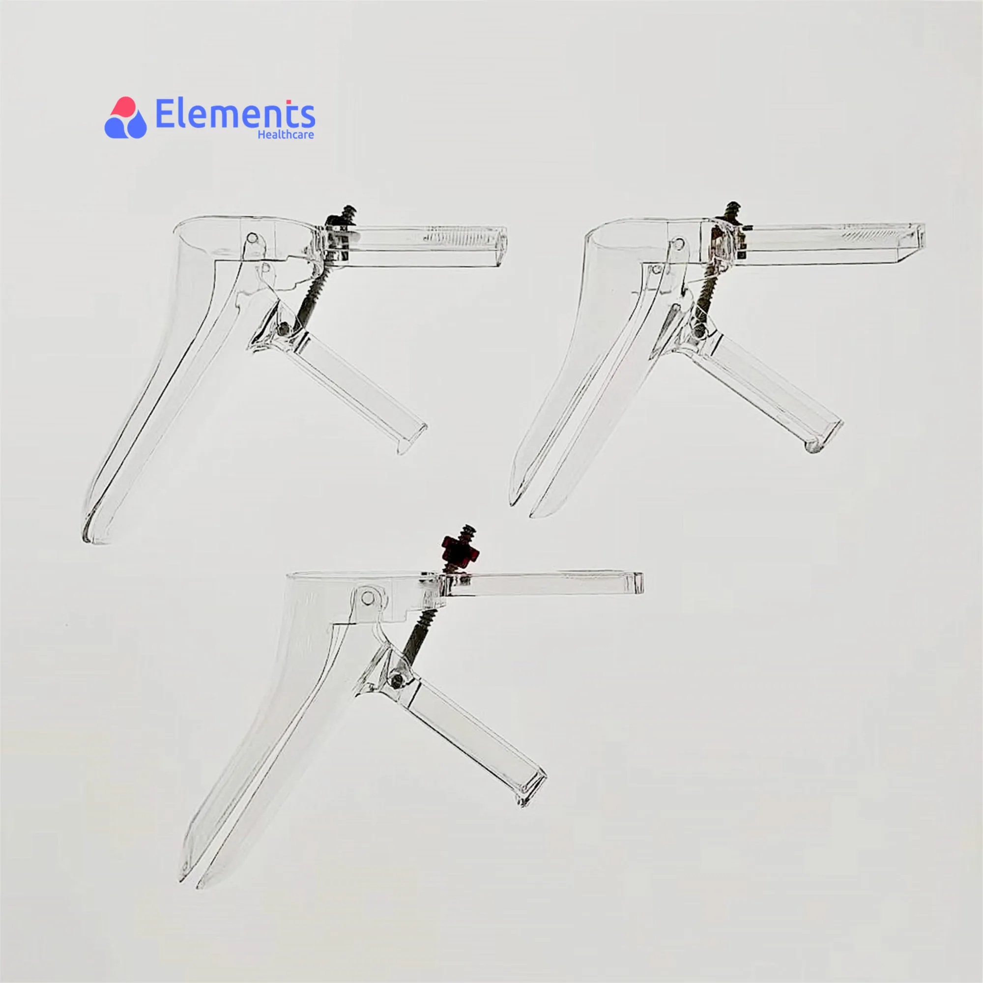 Disposable Sterile Plastic Medical Vaginal Speculum Side Screw Type Vaginal Speculum Women Cusco Typer