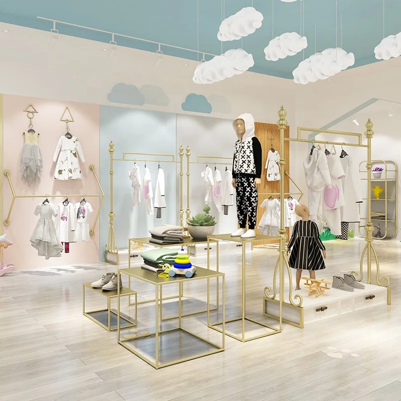 Дизайн детского магазина и мебель для