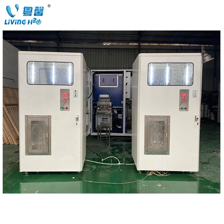 24 hours automatic Water Vending Machine for sale of purified water and alkaline water