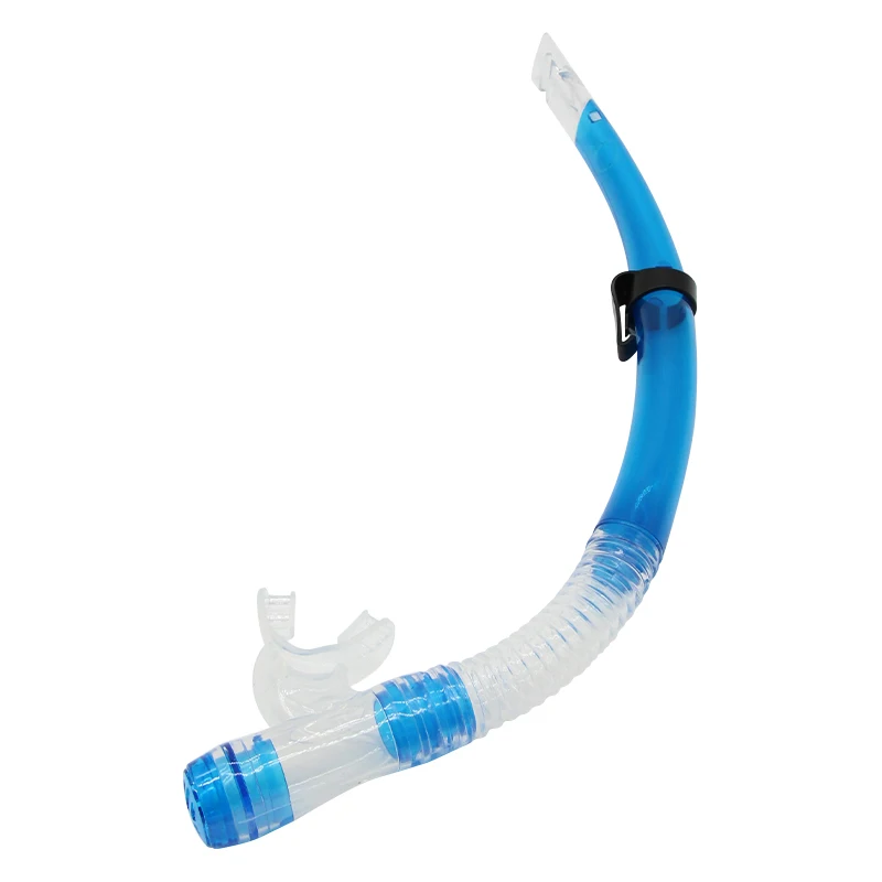 Diving Snorkel For Scuba Diving Freediving Snorkeling With Top Dry Valve And Comfortable Mouthpiece Snorkel Tube For Adult