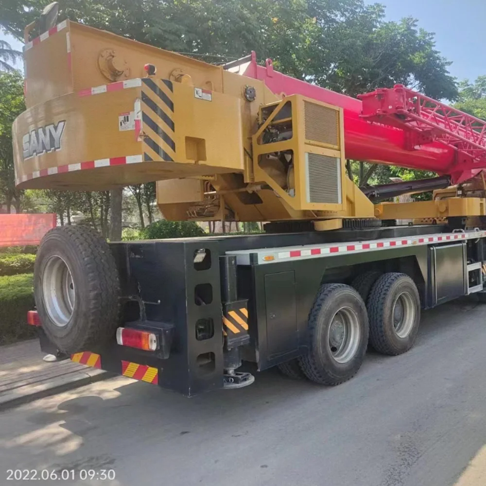 SANY 2021 STC400T5 Pickup Truck Lift Crane 40t Truck Crane Chinese Brand Sany 40 Ton Hydraulic Pump Mobile Provided Used Machine