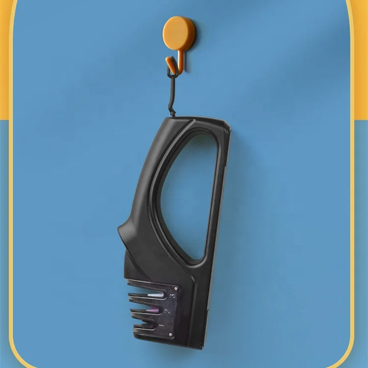 Dolphin Three-in-One Diamond Pull-Through Quick Fix Knife Sharpener