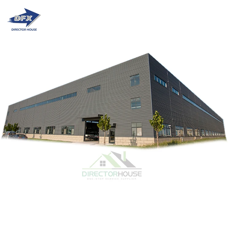 Low Cost modern design Metal Building Structure Construction Prefabricated Steel Structure Workshop