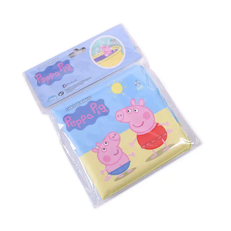 Customized printed BB call Eco-friendly waterproof baby book soft PEVA Foam baby bath books toy for babies