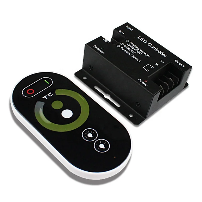 Светодиодный диммер Светодиодная лента DC 12V 24V 30A 360 Вт с регулируемой яркостью ламп драйвер светодиодный диммер переключатель 3way диммер