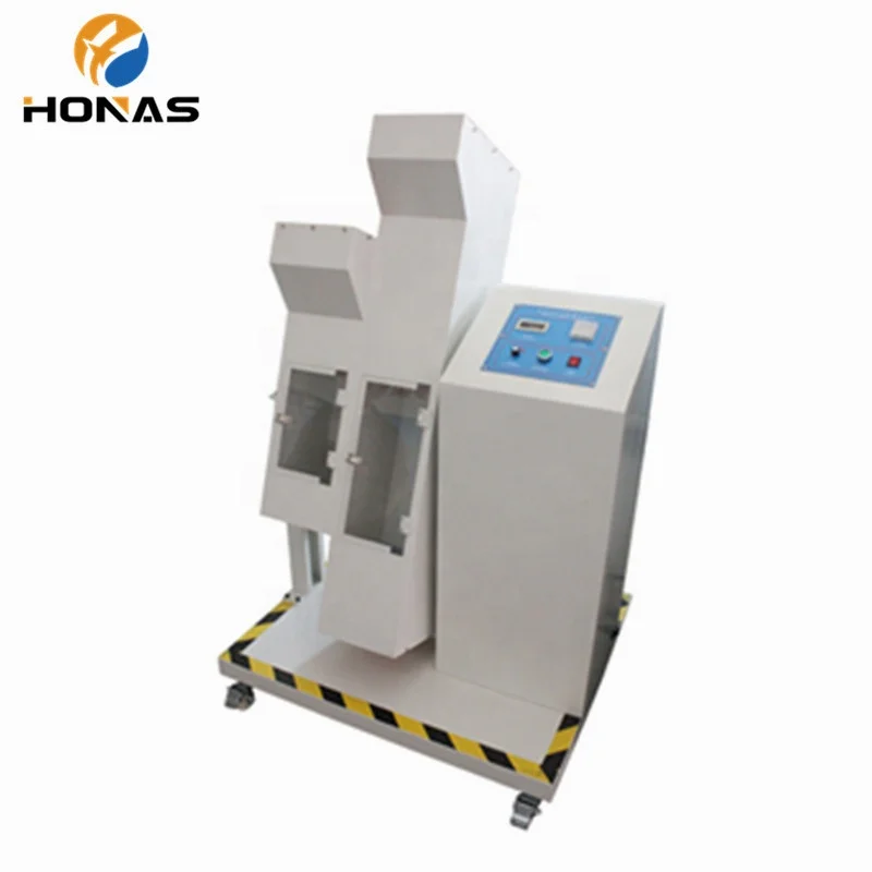 High quality double tumbling barrel drop test machine