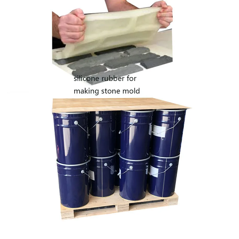 Лучшее качество, RTV2, силиконовая резина для изготовления 3D настенного Искусственного Шпона, камня и гипса, декоративная форма
