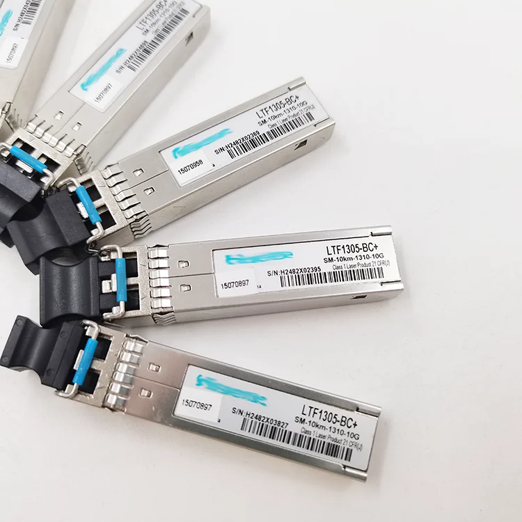 Optical Transceiver Module 10G SFP+10Km 1310nm Transmission Fiber Optics Transceiver Module LTF1305-BC+ SM-10km-1310-10G