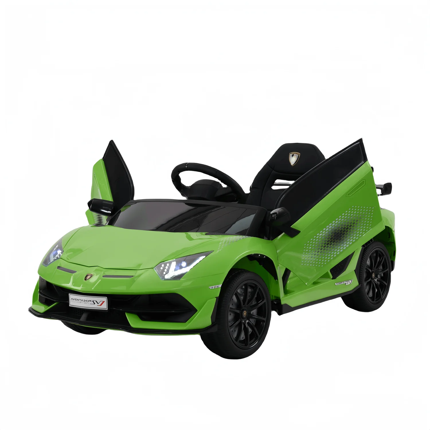 2024 New Arrival Licensed One seat Lamborghini SVJ Child Electric Car 12V Power Battery Music Light Toy For Kids Ride On Car
