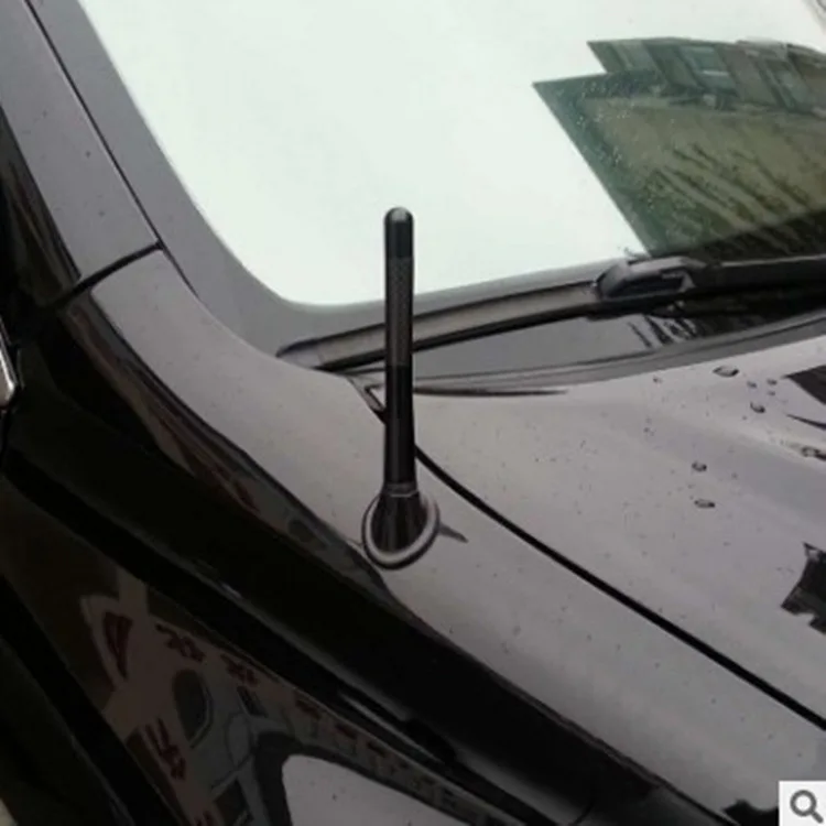 Universal Car Antenna Carbon Fiber Screw Aluminum Car Radio Antenna