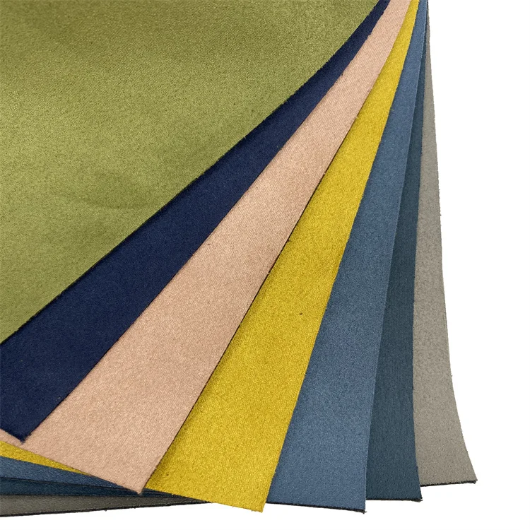 Scratch resistance China manufacturer sale comfortable velvet upholstery fabric sofa Suede Fabric