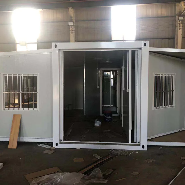 All Equipped Prefab Houses Expandable Portable Granny Flat Unit