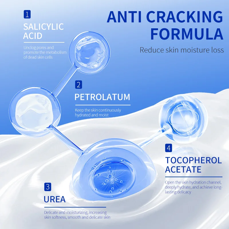 OEM Deep Moisturizing Cream 2% Salicylic Acid Gently Removes Dead Skin & flakes Urea Foot Cream