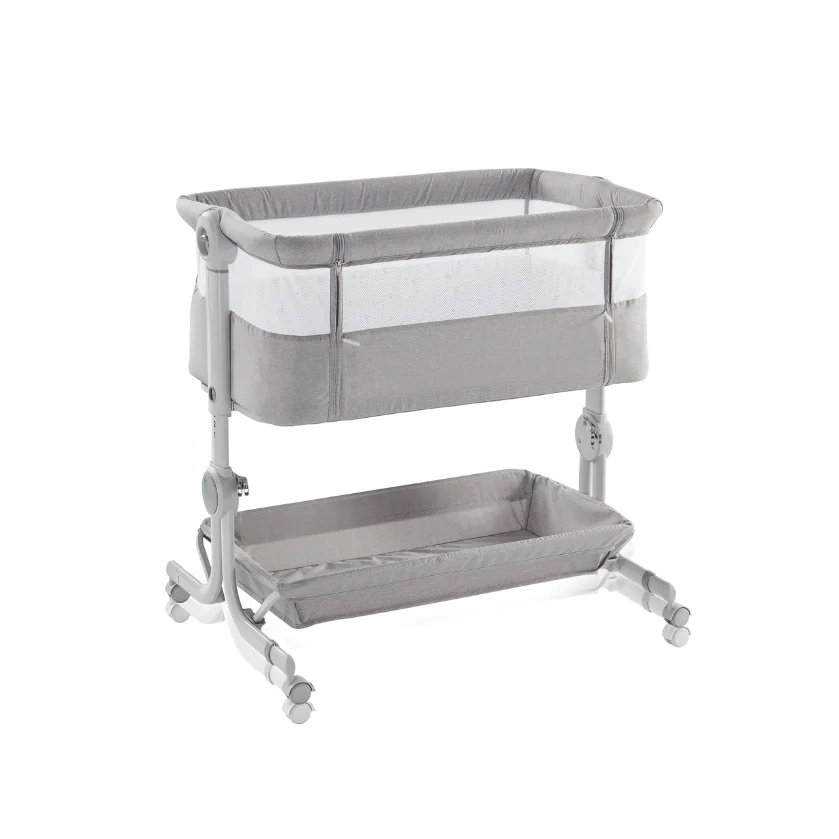 Wholesale Baby Crib Bed Newborn Foldable Travel Bedside Crib Breathable Soft Cradle With Mattress