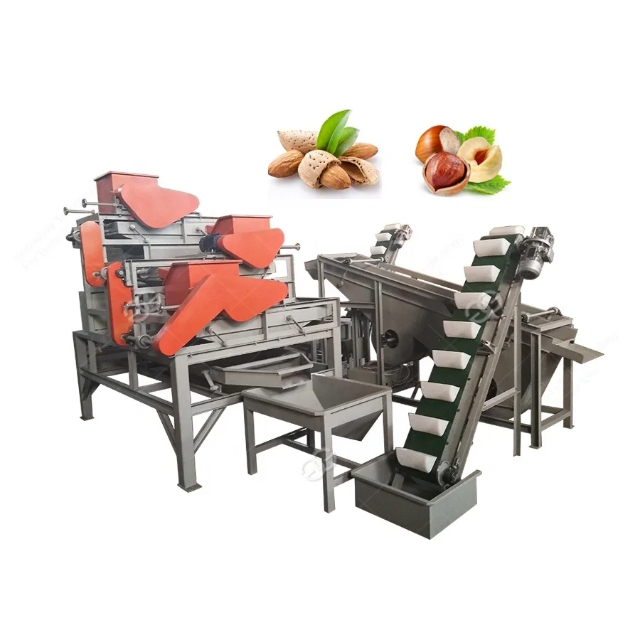 Профессиональная машина для производства шелушек из фундука и миндаля