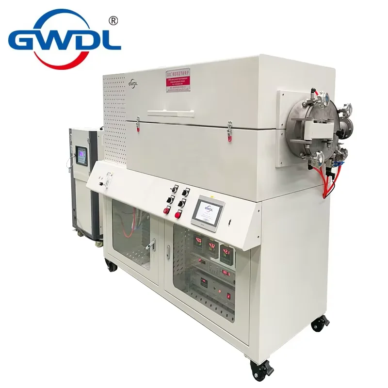 1200 degree High temperature and high vacuum atmosphere aging furnace small laboratory rotary kiln