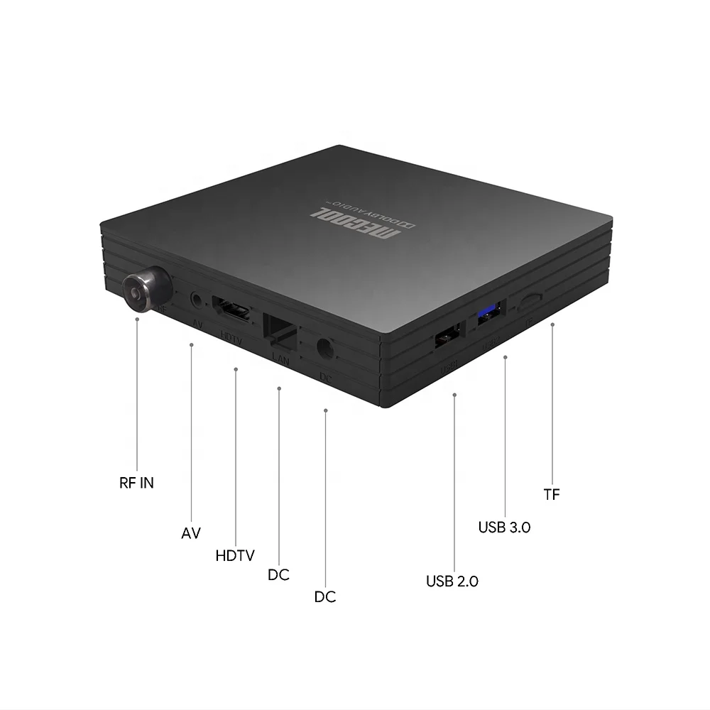 2022 Good quality Wholesale KT1 DVB T2 Set Top Box Amlogic S905X4 Android 10 11 PVR 4K Digital Satellite Decoder Tv Box Mecool