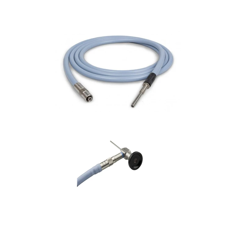 Cable Optic Fiber 2m 2.5m LED Light Source Transmitting Bundle Used In Endoscopic Surgery