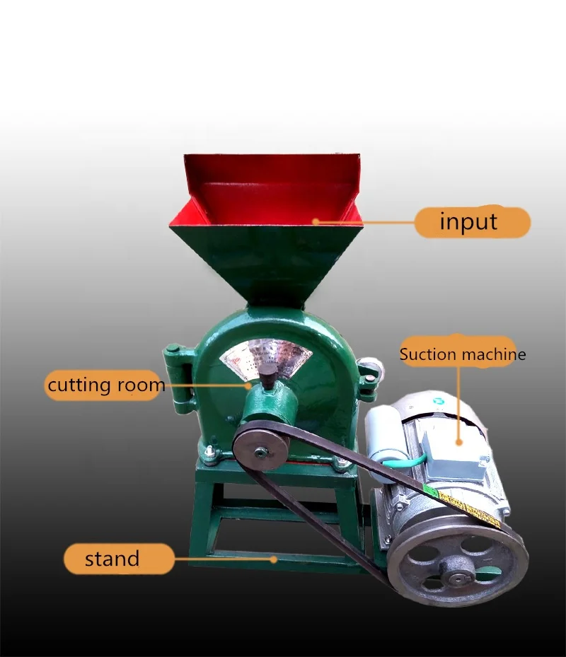 best quality Rice/corn/grain/spices/chili grinder/flour mill/crushing machine for sale